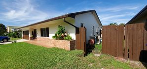 After exterior painting project in South Florida
